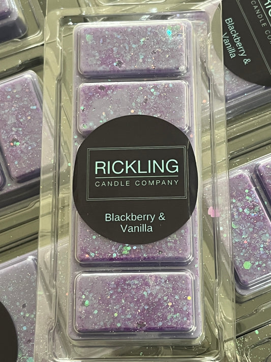 Limited  Edition Wax Melt Snap Bar - Blackberry & Vanilla