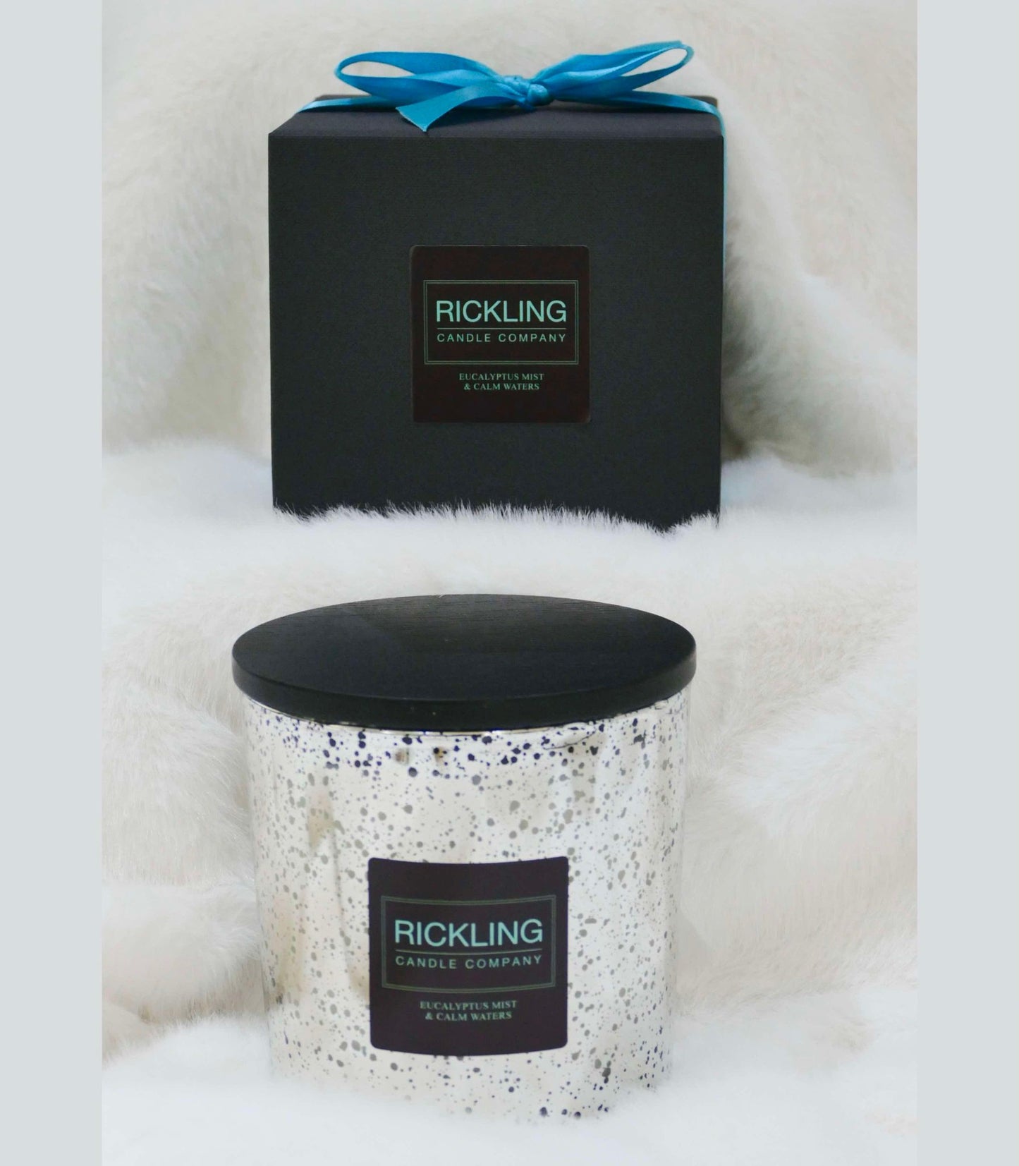 Christmas Grand Candle - Eucalyptus Mist & Calm Waters