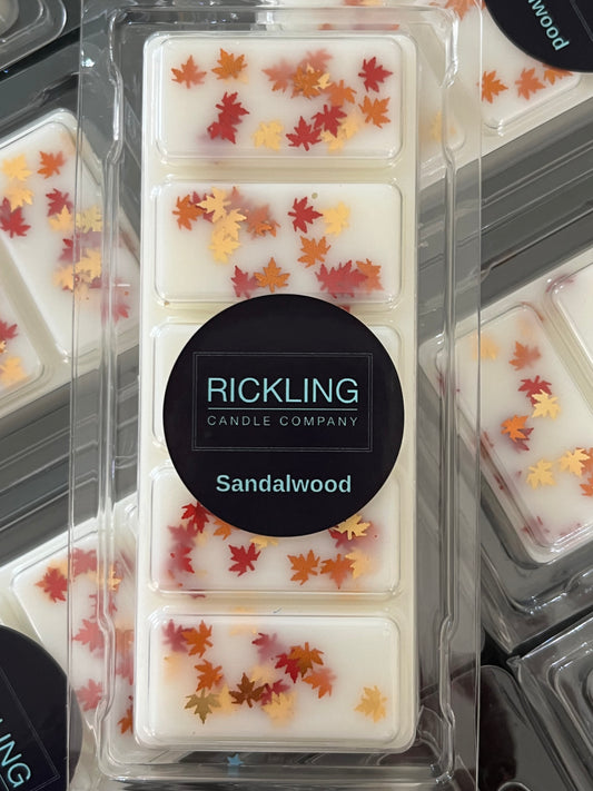 Limited  Edition Wax Melt Snap Bar -Sandalwood