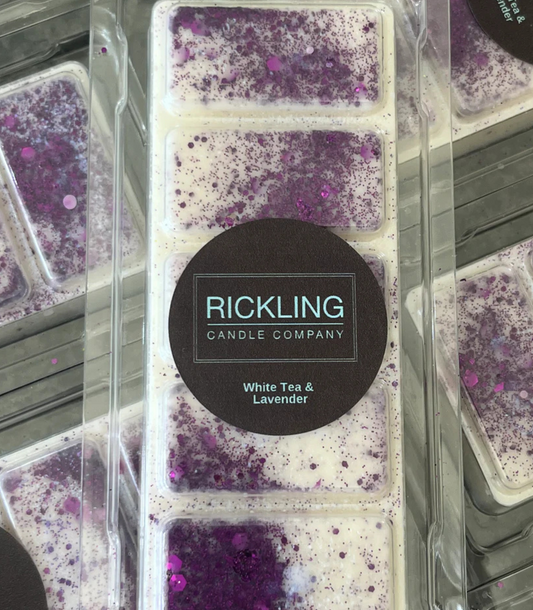 Limited  Edition Wax Melt Snap Bar - White Tea & Lavender