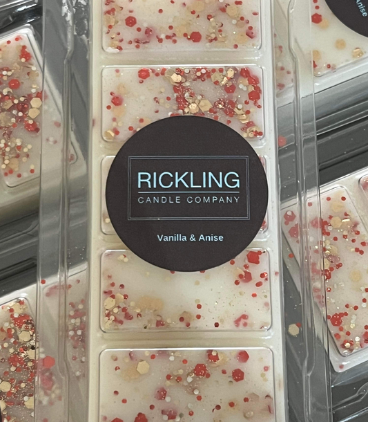 Limited  Edition Wax Melt Snap Bar- Vanilla & Anise