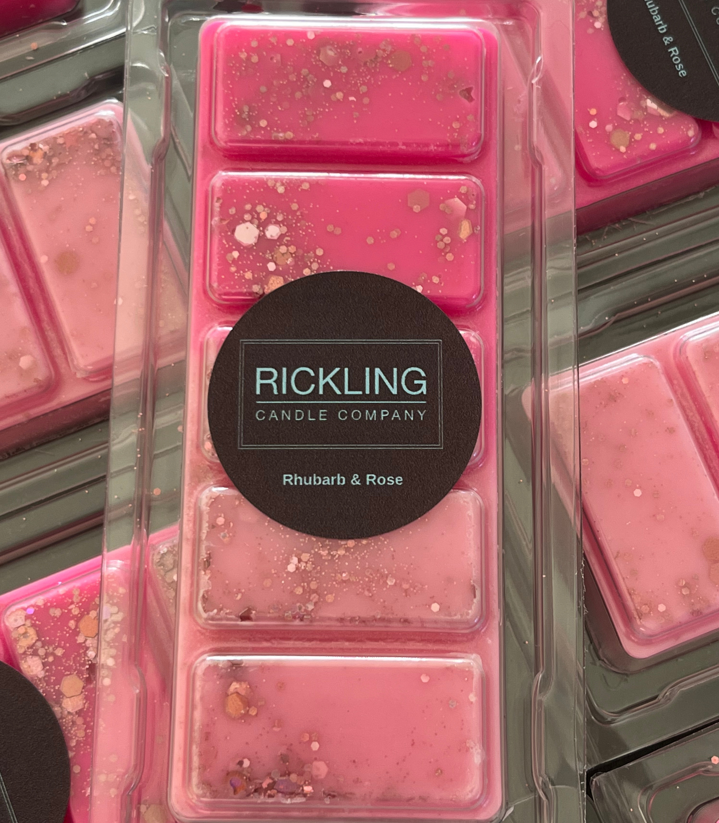 Limited  Edition Wax Melt Snap Bar - Rhubarb & Rose