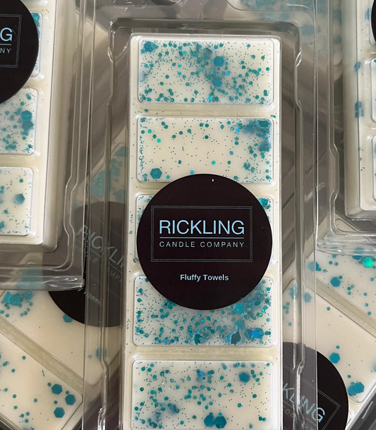 Limited  Edition Wax Melt Snap Bar-Fluffy Towels