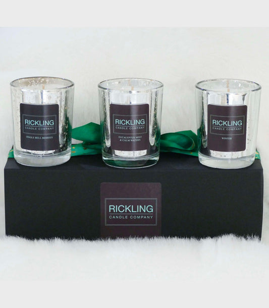 Christmas Mini Votive Candle Gift Set