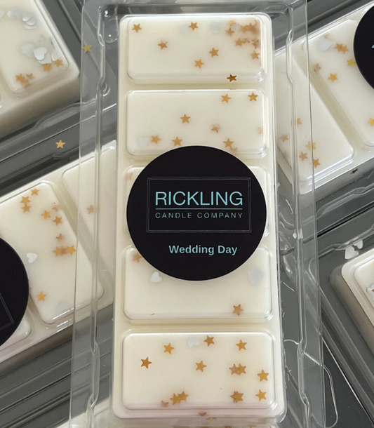 Limited  Edition Wax Melt Snap Bar - Wedding Day