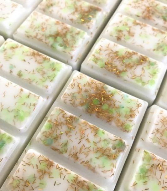 Christmas Wax Melt Snap Bar- Eucalyptus Mist & Calm Waters